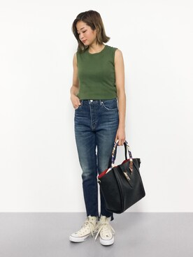 mihiroさん（レディース・156cm）の夏コーディネート