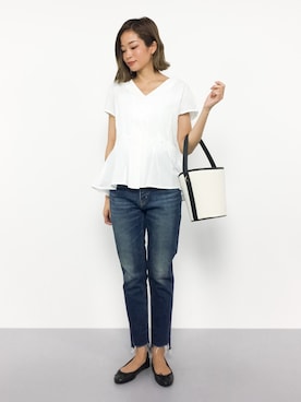 mihiroさん（レディース・156cm）の夏コーディネート