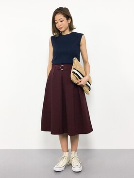 mihiroさん(レディース・156cm)の夏コーディネート