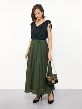 mihiroさん（レディース・156cm）の夏コーディネート