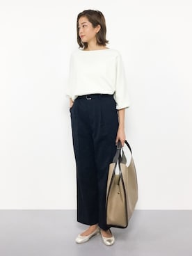 mihiroさん（レディース・156cm）の夏コーディネート