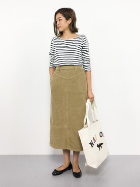 mihiroさん（レディース・156cm）の夏コーディネート