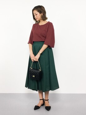 mihiroさん(レディース・156cm)の夏コーディネート