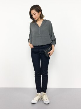 mihiroさん（レディース・156cm）の夏コーディネート