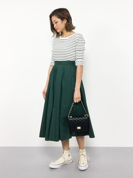 mihiroさん(レディース・156cm)の夏コーディネート