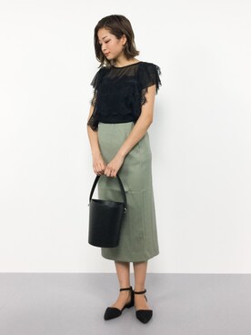 mihiroさん（レディース・156cm）の夏コーディネート