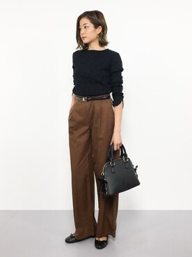 mihiroさん（レディース・156cm）の秋コーディネート