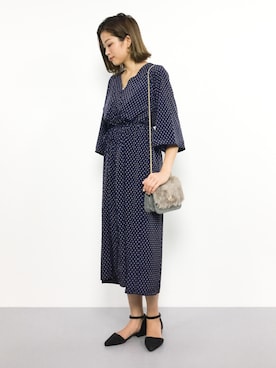 「アイテム（シャツワンピース）」を使った、mihiroさん（レディース・156cm・20代）の秋コーディネート