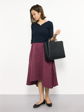 mihiroさん(レディース・156cm)の秋コーディネート