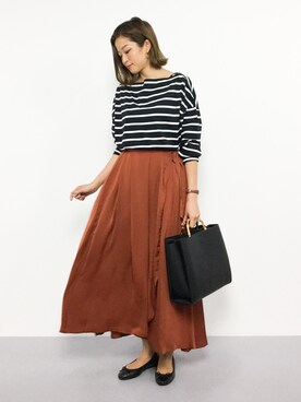 mihiroさん（レディース・156cm）の秋コーディネート