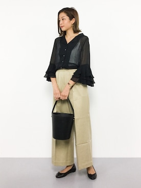 mihiroさん（レディース・156cm）の秋コーディネート