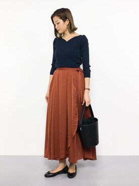 mihiroさん（レディース・156cm）の秋コーディネート