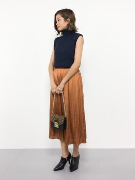 mihiroさん（レディース・156cm）の秋コーディネート