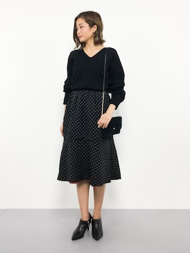 mihiroさん（レディース・156cm）の秋コーディネート