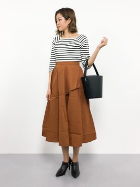 mihiroさん（レディース・156cm）の秋コーディネート