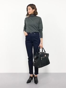 mihiroさん（レディース・156cm）の秋コーディネート