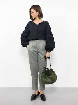 mihiroさん（レディース・156cm）の秋コーディネート