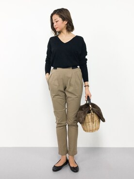 mihiroさん（レディース・156cm）の秋コーディネート