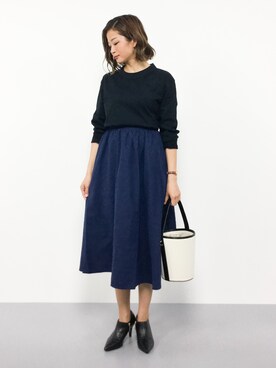 mihiroさん（レディース・156cm）の秋コーディネート