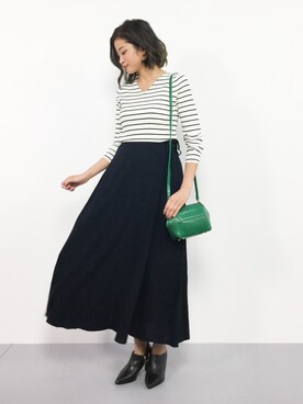 mihiroさん（レディース・156cm）の秋コーディネート