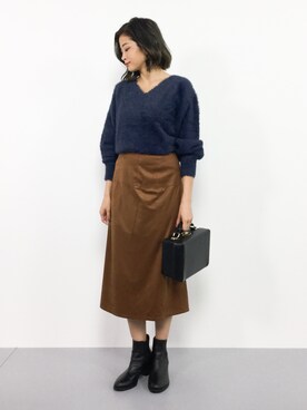 mihiroさん（レディース・156cm）の秋コーディネート