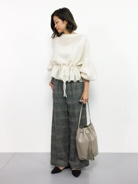 mihiroさん（レディース・156cm）の秋コーディネート