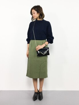 mihiroさん（レディース・156cm）の秋コーディネート