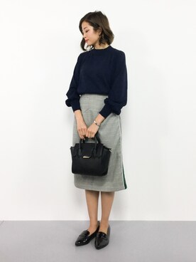 mihiroさん（レディース・156cm）の秋コーディネート