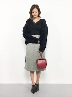 mihiroさん（レディース・156cm）の秋コーディネート