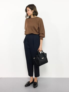 mihiroさん（レディース・156cm）の秋コーディネート