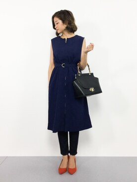 mihiroさん（レディース・156cm）の秋コーディネート