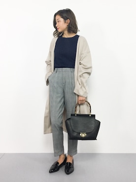 mihiroさん（レディース・156cm）の秋コーディネート