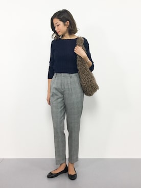 mihiroさん（レディース・156cm）の秋コーディネート