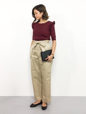 mihiroさん（レディース・156cm）の秋コーディネート