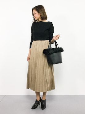 mihiroさん（レディース・156cm）の秋コーディネート