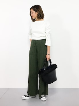 mihiroさん（レディース・156cm）の秋コーディネート