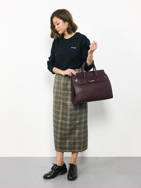 mihiroさん（レディース・156cm）の秋コーディネート