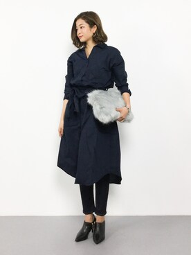 mihiroさん（レディース・156cm）の秋コーディネート