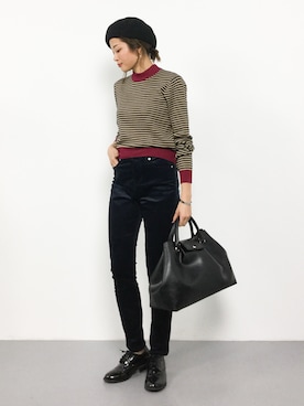 mihiroさん（レディース・156cm）の秋コーディネート