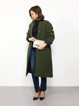 mihiroさん（レディース・156cm）の秋コーディネート