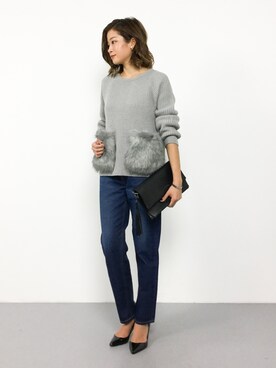 mihiroさん（レディース・156cm）の秋コーディネート