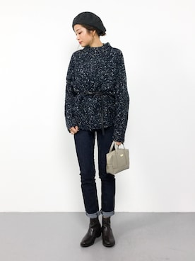 mihiroさん（レディース・156cm）の秋コーディネート