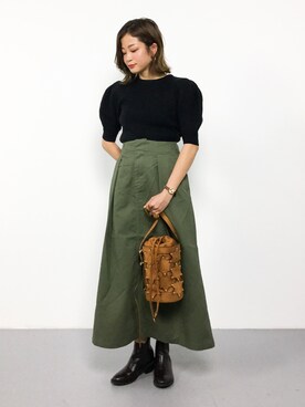 mihiroさん（レディース・156cm）の秋コーディネート