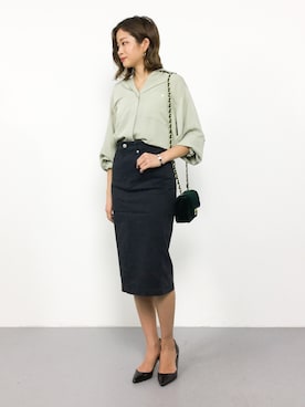 mihiroさん（レディース・156cm）の秋コーディネート