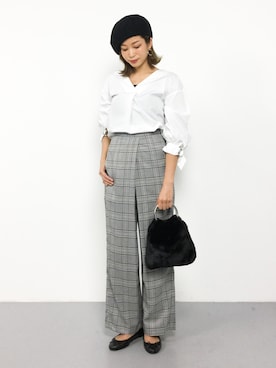 mihiroさん（レディース・156cm）の秋コーディネート