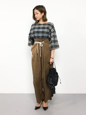 mihiroさん（レディース・156cm）の秋コーディネート