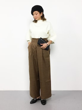 mihiroさん（レディース・156cm）の秋コーディネート