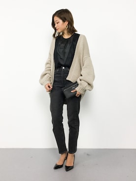 「CHAPTER L, LONDON（チャプターエルロンドン）のアイテム」を使った、mihiroさん（レディース・156cm）の秋コーディネート