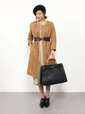 「Acuta（アクータ）のアイテム」を使った、mihiroさん（レディース・156cm）の秋コーディネート