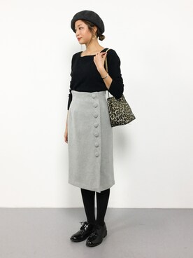 mihiroさん（レディース・156cm）の秋コーディネート